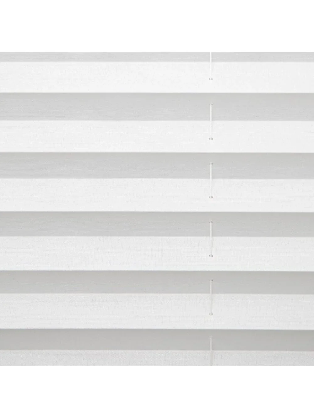 DEZ Furnishings Cordless Pleated Shade White 72x48 Light Filtering Window Blind